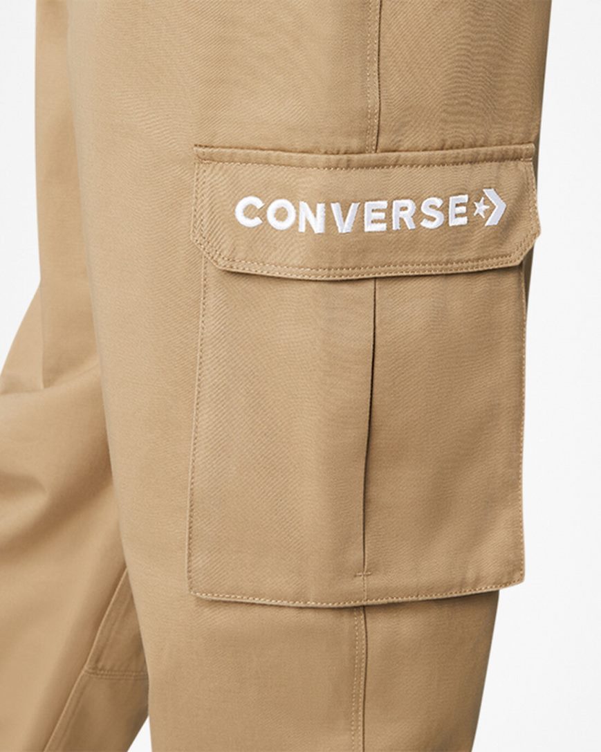 Pantaloni Jogger Dama Converse Cargo Kaki | RO RAQYZ581